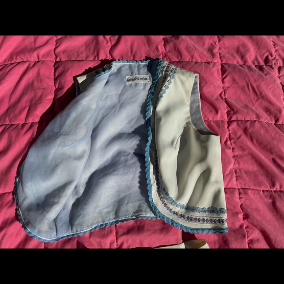 Vintage California Holiday skirt and vest set - Picture 2 of 4